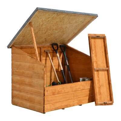 4 Ft. W x 3 Ft. D Wooden Tool Shed | Wayfair UK