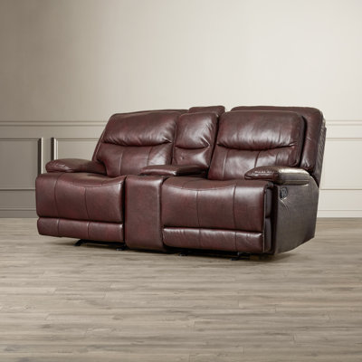 Darby Home Co DBHC3651 Risco Glider Reclining Loveseat