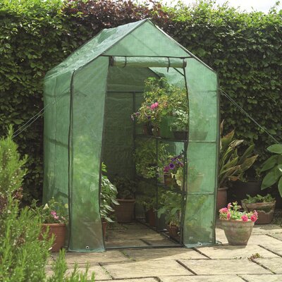 Gardman 6.5 Ft. W x 4 Ft. D Plastic Greenhouse  greenhouse plastic reviews