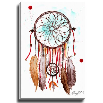 Autumn Dream Catcher by Kelsey McNatt Painting Print on Gallery Wrapped ...