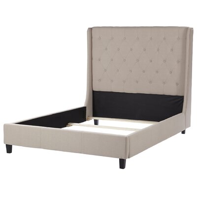 Upholstered Wingback Bed by House of Hampton