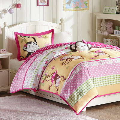 mi zone kids monkey business comforter set reviews wayfair mi zone kids monkey business comforter set reviews wayfair