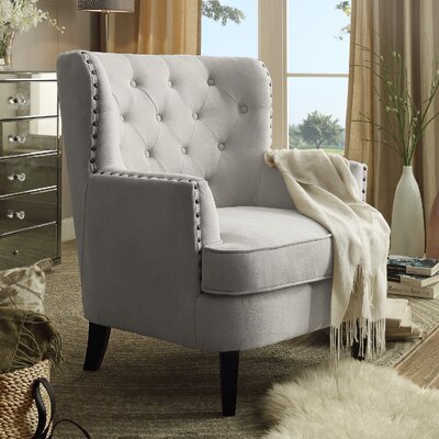 Chrisanna Tufted Upholstered Club Chair