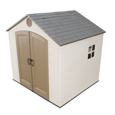 Ft. W x 7 Ft. D Plastic Storage Shed by Lifetime