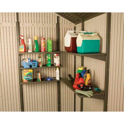 10 Ft. W x 13 Ft. D Plastic Storage Shed by Lifetime