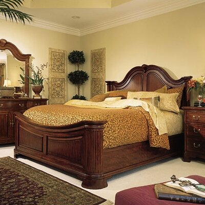 American Drew Cherry Grove Bedroom Set       - American Drew Cherry Grove Mansion Wood Panel Bed 5 Piece ... : Cathedral cherry veneers, alder solids and select hardwoods create a new and exciting collection of bedroom, dining room and occasional for american drew.