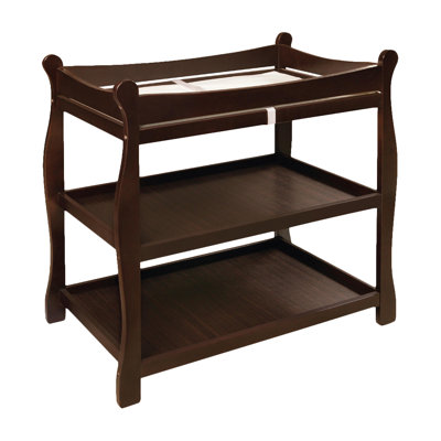 Badger Basket Sleigh Style Baby Changing Table 02211