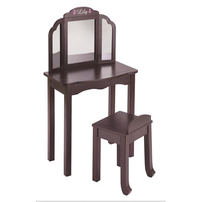 Guidecraft Personalized Furniture Vanity Set with Mirror G87