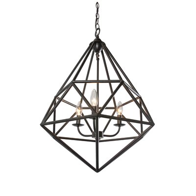 Facet 3 Light Pendant by Varaluz