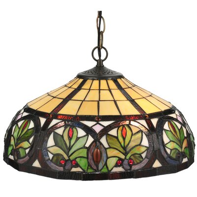 Meyda Tiffany Tiffany Nouveau 2 Light Inverted Pendant & Reviews | Wayfair