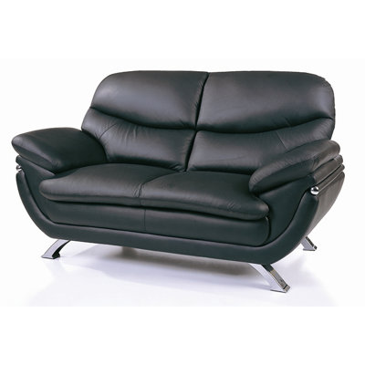 Hokku Designs BVF1058 Jonus Leather Loveseat