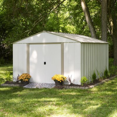Oakbrook 10 Ft. W x 14 Ft. D Storage Shed by Arrow