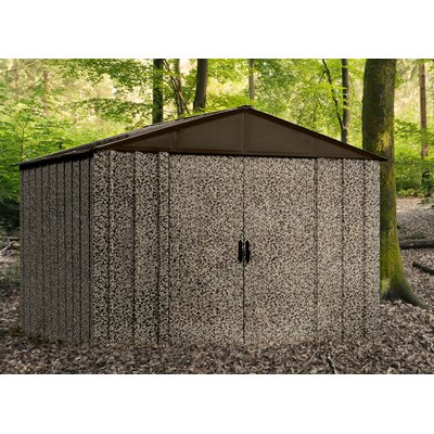 Camo 10 Ft. W x 8 Ft. D Steel Storage Shed by Arrow