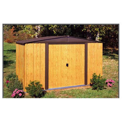 Woodlake 10 Ft. W x 8 Ft. D Steel Storage Shed by Arrow