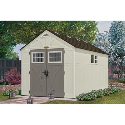 Tremont 8 Ft. x 13 Ft. D Resin Storage Shed by Suncast