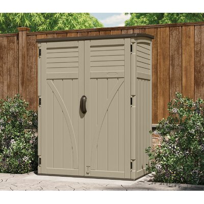 Suncast 4.4 Ft. W x 2.7 Ft. D Plastic Storage Shed