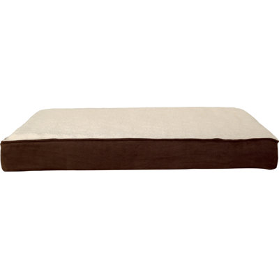 FurHaven Faux Sheepskin & Suede Ortho Pet Dog Bed