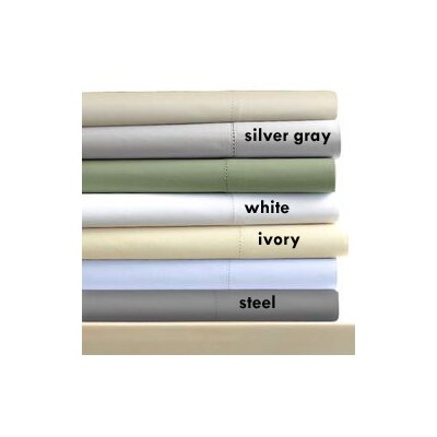 tribeca living set of 2 600 thread count egyptian cotton sateen pillowcase