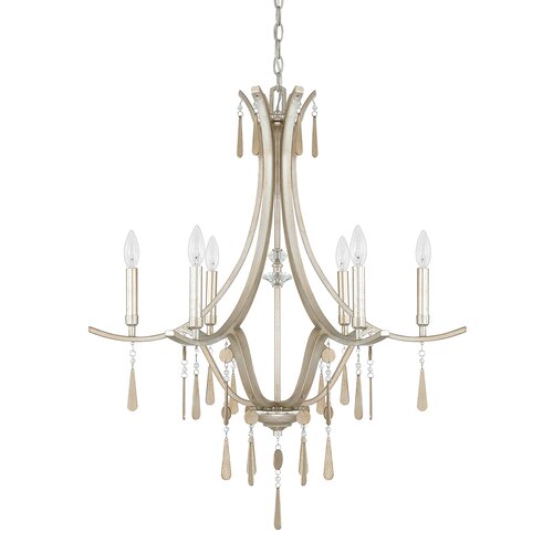 Capital Lighting Berkeley 6 Light Candle Chandelier