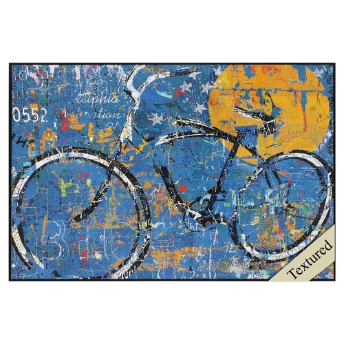 Propac Images Graffiti Bike Framed Painting Print & Reviews | Wayfair