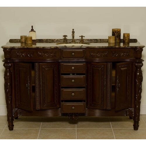 Global Treasures Manchester 61 Single Bathroom Vanity Set