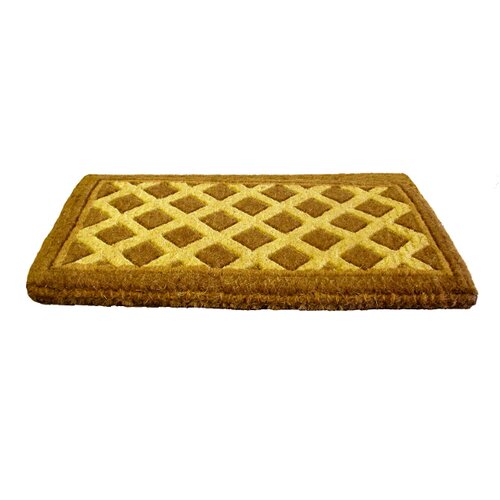 Imports Decor Woven Diamonds Doormat Reviews Wayfair   Imports Decor Diamonds Doormat 700 TCM 