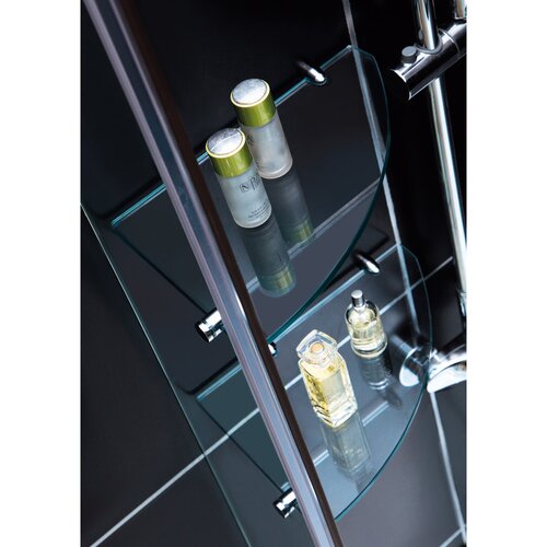 Mirage 74.75 x 60 Sliding Frameless Shower Door by DreamLine