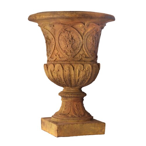 OrlandiStatuary Round Urn Planter &amp; Reviews Wayfair