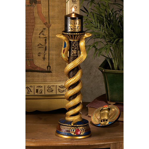 Design Toscano Renenutet Egyptian Cobra Goddess Wall Sconces & Reviews