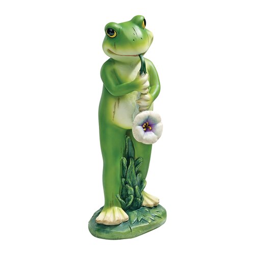 Garden Jazz Frog Musician Sax Frog Statue 