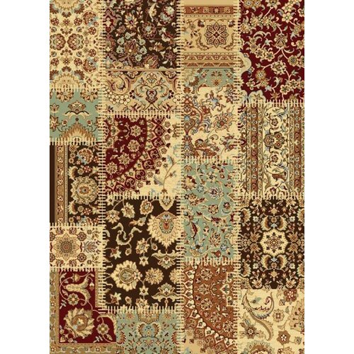 Izmar Square Stitch Area Rug by Luxury Home