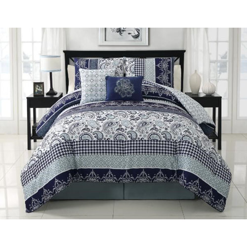 Harper 5 Piece Comforter Set Wayfair