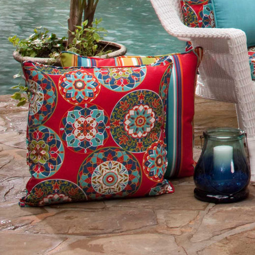 Pillow Perfect Cera Garden Indoor/Outdoor Floor Pillow & Reviews Wayfair