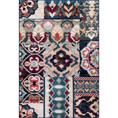 Loft Navy Area Rug by World Rug Gallery