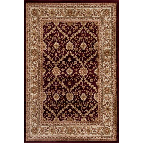 World Rug Gallery Alpine Burgundy Area Rug