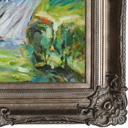 Tori Home Fields by Alfred Henry Maurer Framed Hand Painted Oil on