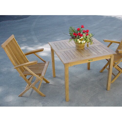 Bahama 3 Piece Dining Set by Anderson Teak