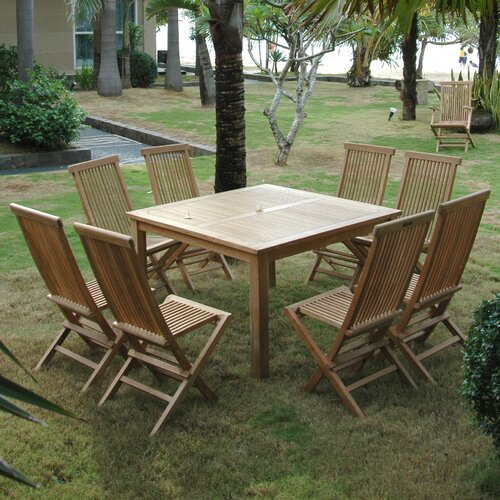 Classic 9 Piece Dining Set by Anderson Teak