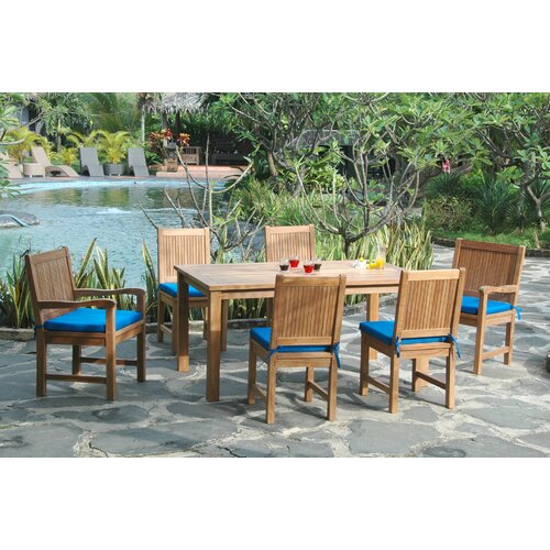 Anderson Teak Montage 7 Piece Dining Set III