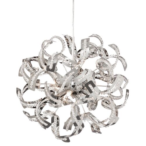 Dainolite Coppelia 6 Light Mini Chandelier