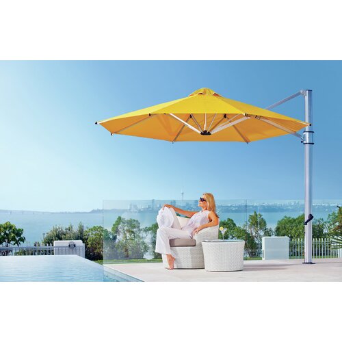 13 ft. Octagonal Commercial Grade Eclipse Cantilever Umbrella Set with