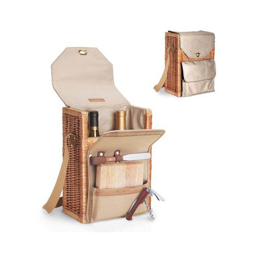 Picnic Time Corsica Wine & Cheese Picnic Basket & Reviews Wayfair