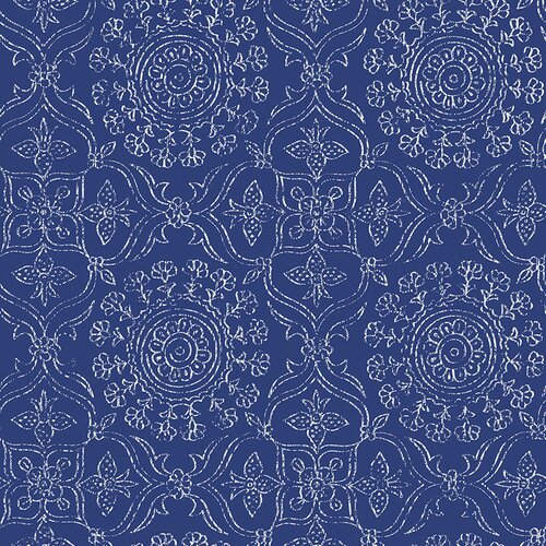 Byzantine Peel and Stick 18 x 20.5 Geometric Foiled Wallpaper by