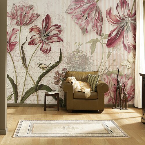 Brewster Home Fashions Komar Merian Wall Mural