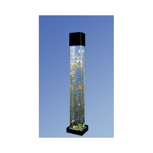 Aqua 20 Gallon Tower quare Aquarium Kit by Midwest Tropical Fountain