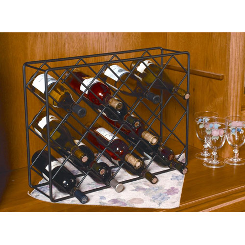 J & J Wire 18 Bottle Tabletop Wine Rack & Reviews Wayfair