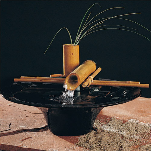 ceramic nature bowl small tabletop fountain in black ceramic nature bowl small tabletop fountain in black