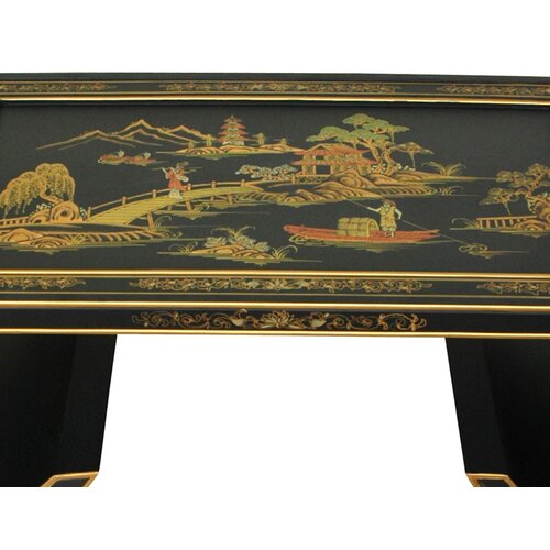 Oriental Scroll Coffee Table by Oriental Furniture