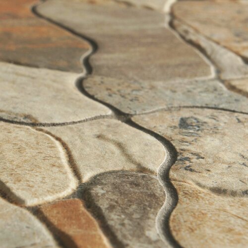 EliteTile Atticas 17.75 x 17.75 Ceramic Field Tile in Gris