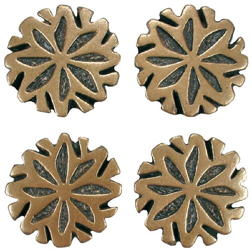 EliteTile Milton 1.2 x 1.2 Medallion Mosaic Pin Insert Wall Tile in